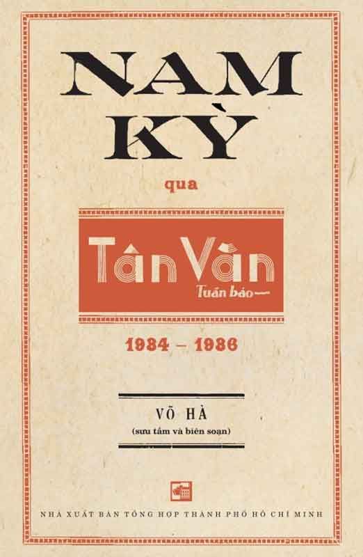 Nam Kỳ Qua Tân Văn Tuần Báo 1934-1936