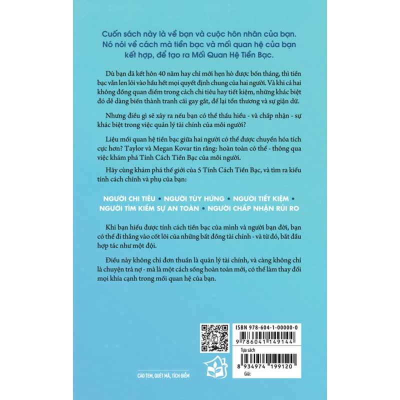 Năm Tính Cách Tiền Bạc - Khi Các Cặp Đôi Cùng Một Ngôn Ngữ Yêu Và Chi Tiêu