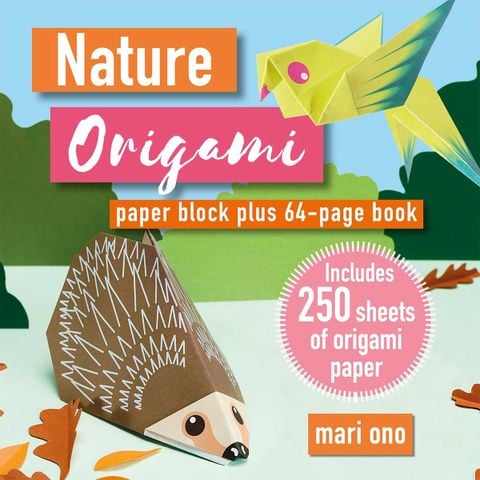 Nature Origami: Paper block plus 64-page book
