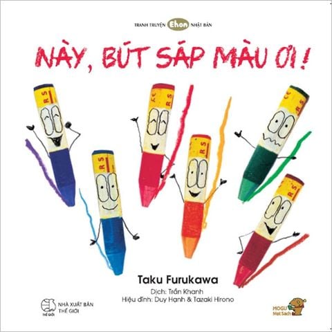 Tranh Truyện Ehon Nhật Bản - Này, Bút Sáp Màu Ơi!