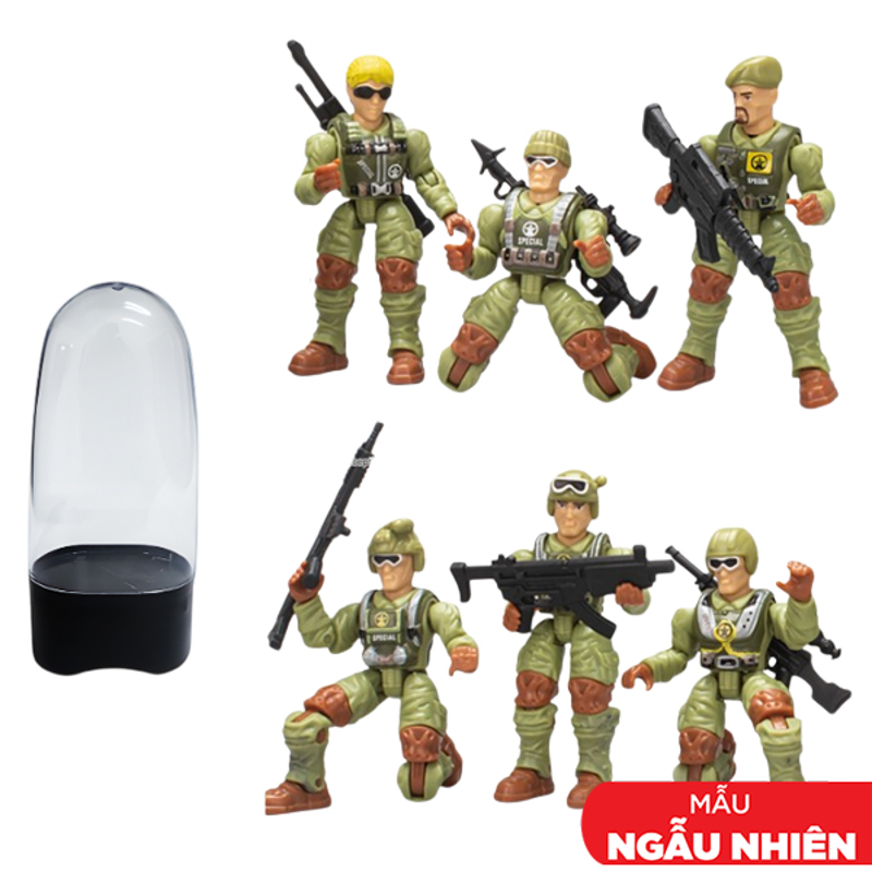 Nd.5898-F13 - Mô Hình Chiến Binh (Giao Mẫu Ngẫu Nhiên)