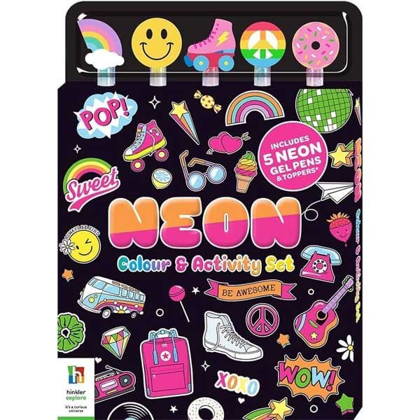 Neon Colour & Activity Set