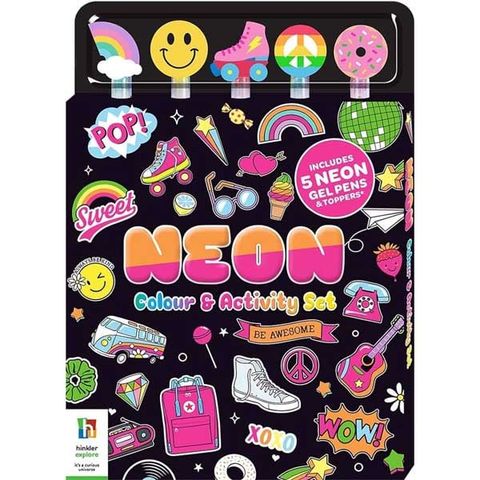Neon Colour & Activity Set