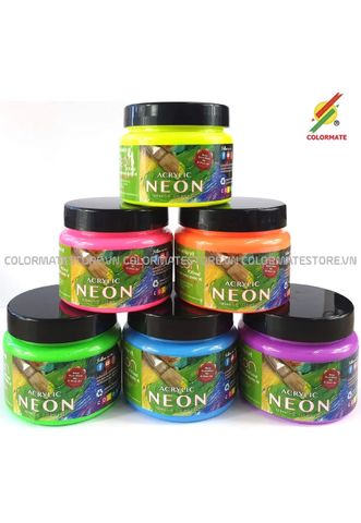Chai Màu Vẽ Acrylic Neon 100ML