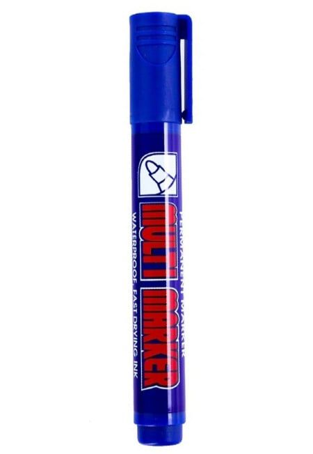 Bút Lông Dầu Crown CPM-800 Xanh