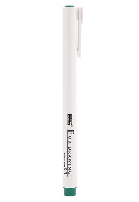 Bút Vẽ Kĩ Thuật Marvy 4600 Ngòi 0.3 - Màu Xanh Lá