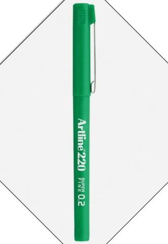 Bút Lông Kim Artline  EK-220 GR Lục