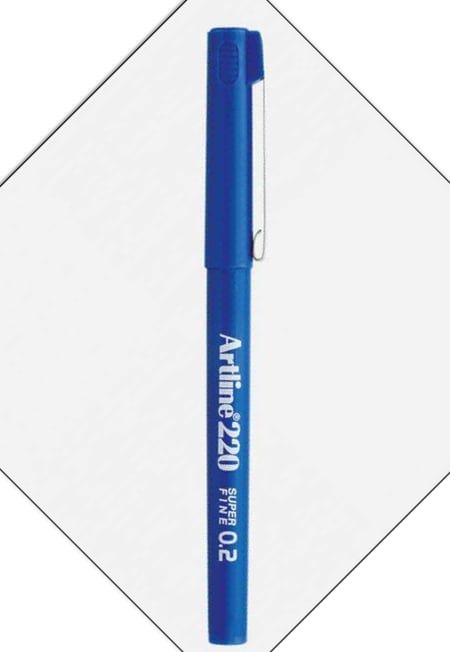 Bút Lông Kim Artline  EK-220 BL Xanh