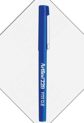 Bút Lông Kim Artline  EK-220 BL Xanh