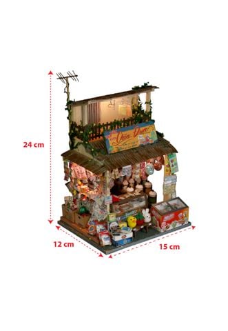 Mô Hình Sài Gòn Xưa Và Nay - Tiệm Sạp Khô - SG01