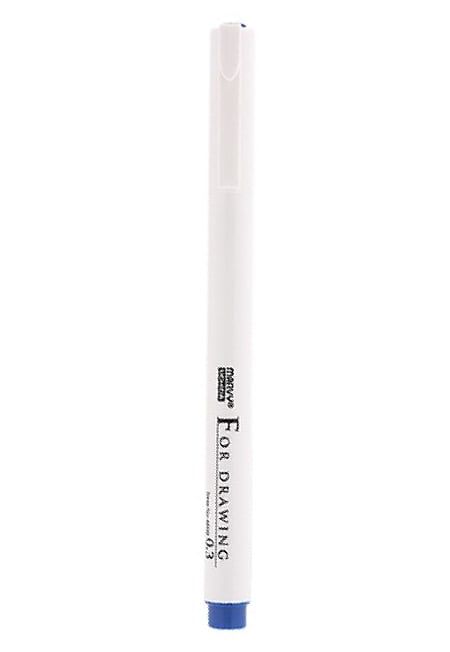 Bút Vẽ Kĩ Thuật Marvy 4600 Ngòi 0.3 Màu Xanh Dương