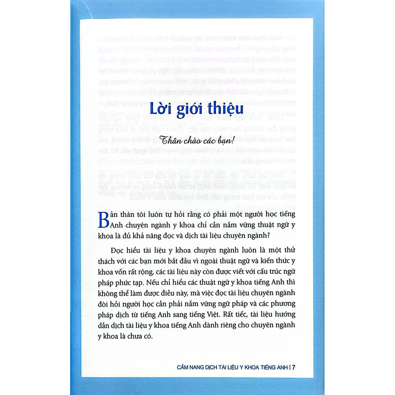 Cẩm Nang Dịch Tài Liệu Y Khoa Tiếng Anh Cho Người Mới Bắt Đầu