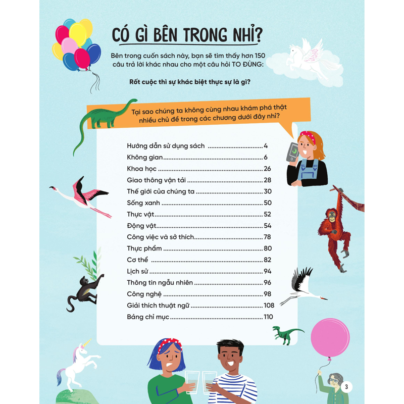 Tương Đồng Và Khác Biệt-150++ Cặp So Sánh Trong Mọi Lĩnh Vực
