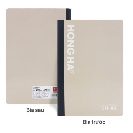 Hồng Hà - Sổ Bìa Bồi Subject, A4, 420 Trang, Đl: 58/84