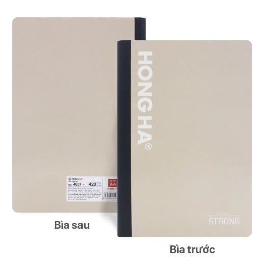 Hồng Hà - Sổ Bìa Bồi Subject, A4, 420 Trang, Đl: 58/84