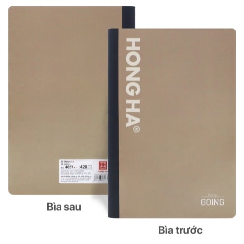 Hồng Hà - Sổ Bìa Bồi Subject, A4, 420 Trang, Đl: 58/84
