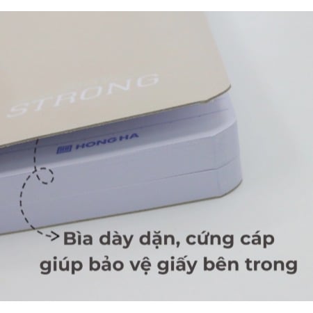 Hồng Hà - Sổ Bìa Bồi Subject, A4, 420 Trang, Đl: 58/84