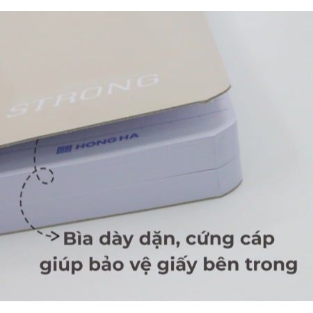 Hồng Hà - Sổ Bìa Bồi Subject, A4, 420 Trang, Đl: 58/84