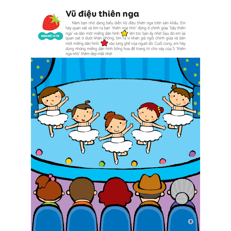 Hình Dán Thông Minh Giúp Bé Làm Quen Với Toán Học - Vũ Điệu Thiên Nga