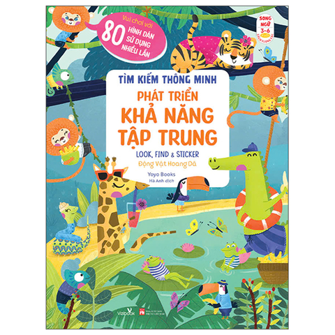 Tìm Kiếm Thông Minh Phát Triển Khả Năng Tập Trung - Động Vật Hoang Dã