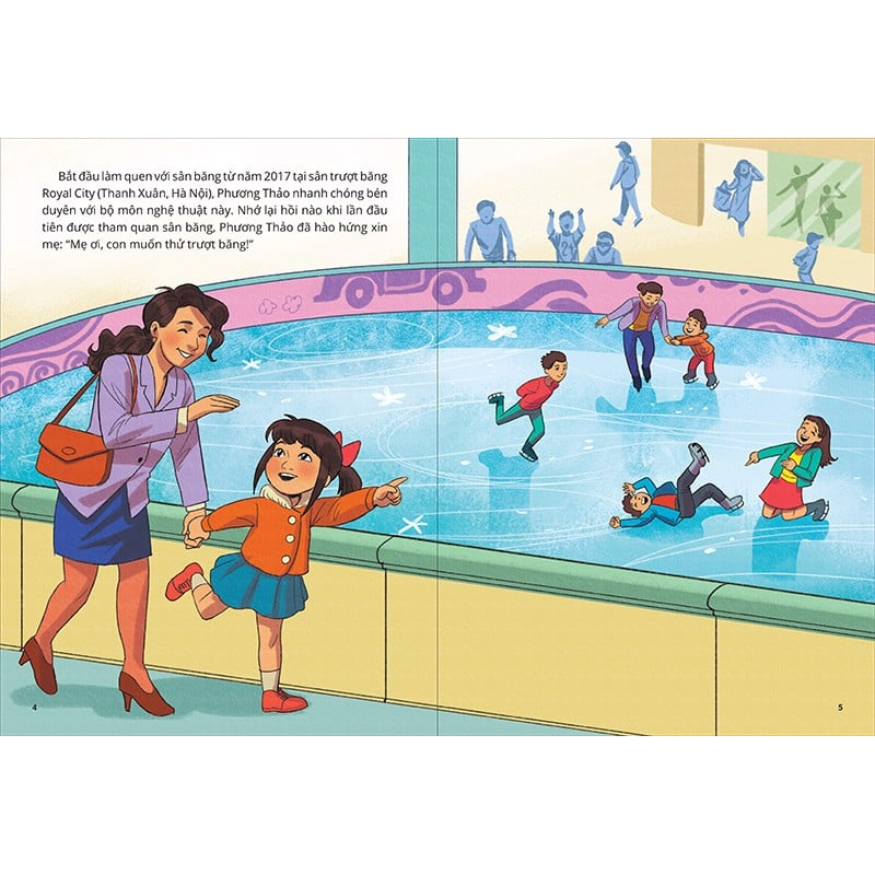 Gương Thiếu Nhi Làm Theo Lời Bác-Niềm Yêu Thích Trượt Băng