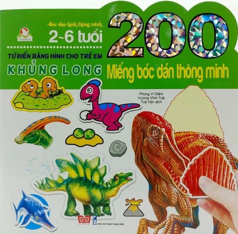 200 MIẾNG BÓC DÁN THÔNG MINH-KHỦNG LONG
