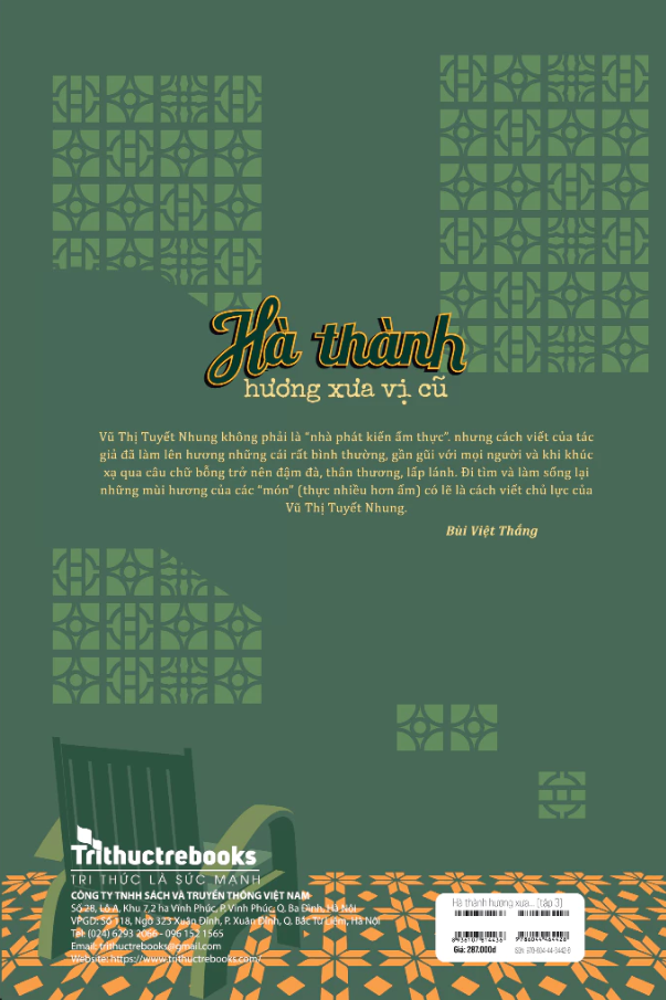 HÀ THÀNH HƯƠNG VỊ XƯA CŨ T3-ĐẶC SẢN BỐN PHƯƠNG HỘI TỤ