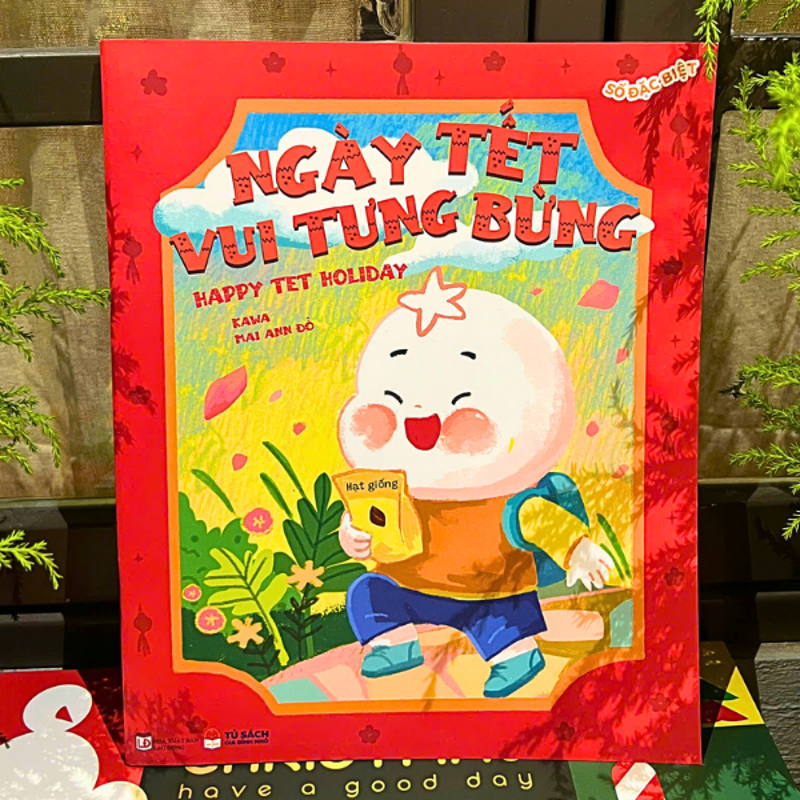 Ehon Song Ngữ - Số Đặc Biệt - Ngày Tết Vui Tưng Bừng - Happy Tet Holiday