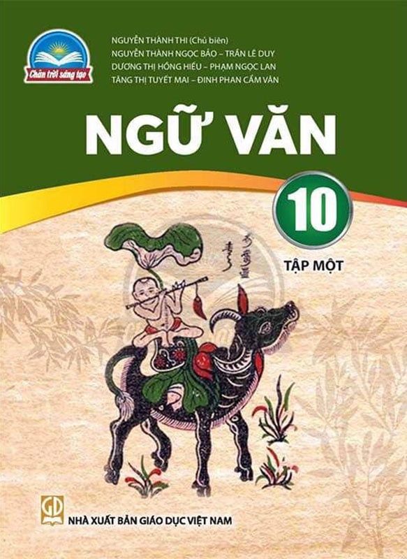 Sách Giáo Khoa Ngữ Văn Lớp 10 Tập 1 - Bộ Chân Trời Sáng Tạo