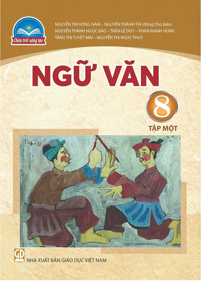 Sách Giáo Khoa Ngữ Văn Lớp 8 Tập 1 - Bộ Chân Trời Sáng Tạo