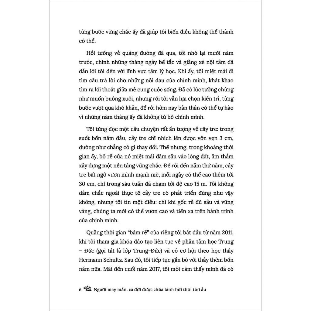 Người May Mắn, Cả Đời Được Chữa Lành Bởi Thời Thơ Ấu