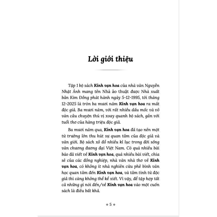 Nguyễn Nhật Ánh Và Kính Vạn Hoa - Chuyện Từ A Đến Z