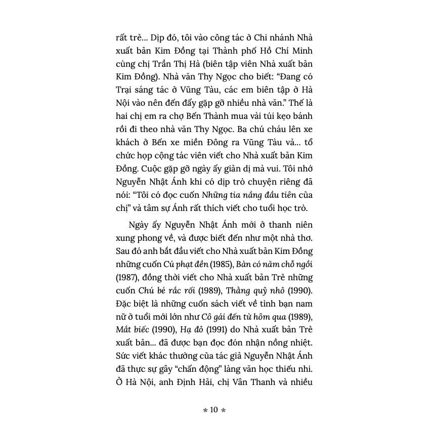 Nguyễn Nhật Ánh Và Kính Vạn Hoa - Chuyện Từ A Đến Z