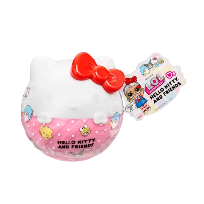 LOL Surprise Banh Búp Bê Mèo Hello Kitty Và Các Bạn 523840-EUC (Giao Mẫu Ngẫu Nhiên)