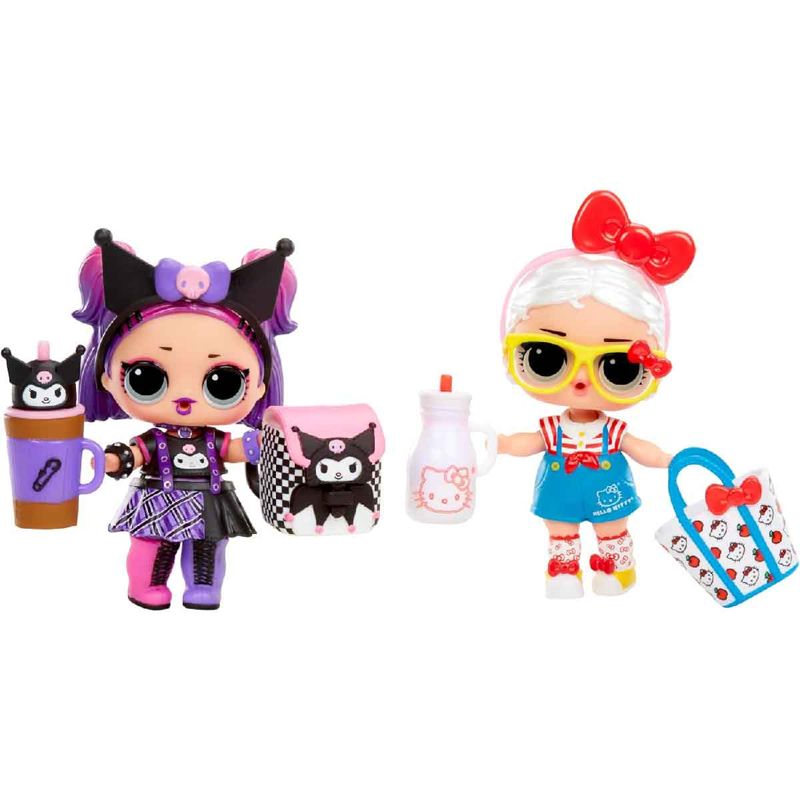 LOL Surprise Banh Búp Bê Mèo Hello Kitty Và Các Bạn 523840-EUC (Giao Mẫu Ngẫu Nhiên)