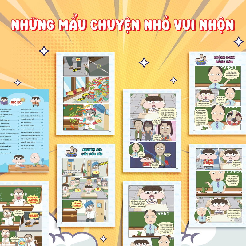 Truyện Tranh Lớp Học Xả Stress - Khi Bạn Có Một Bản Sao Không Ngoan