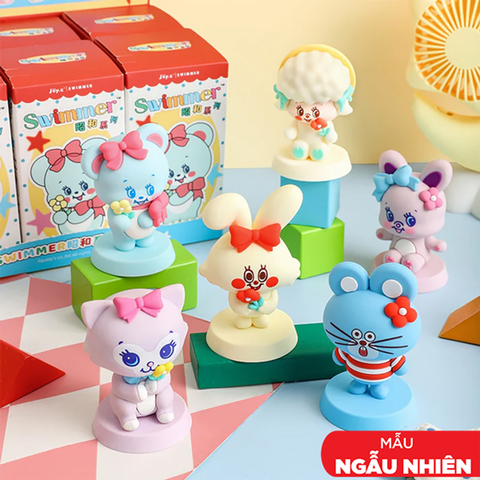 Other Art Toys Mô Hình Swimmer Showa Series Figurine Surprise Blind Box (Giao Mẫu Ngẫu Nhiên)