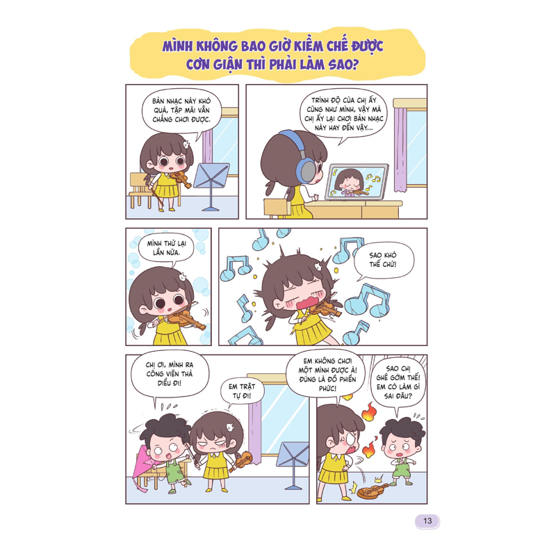 40 Bài Học Giúp Học Sinh Tiểu Học Làm Chủ Cảm Xúc - Học Cách Suy Nghĩ Tích Cực