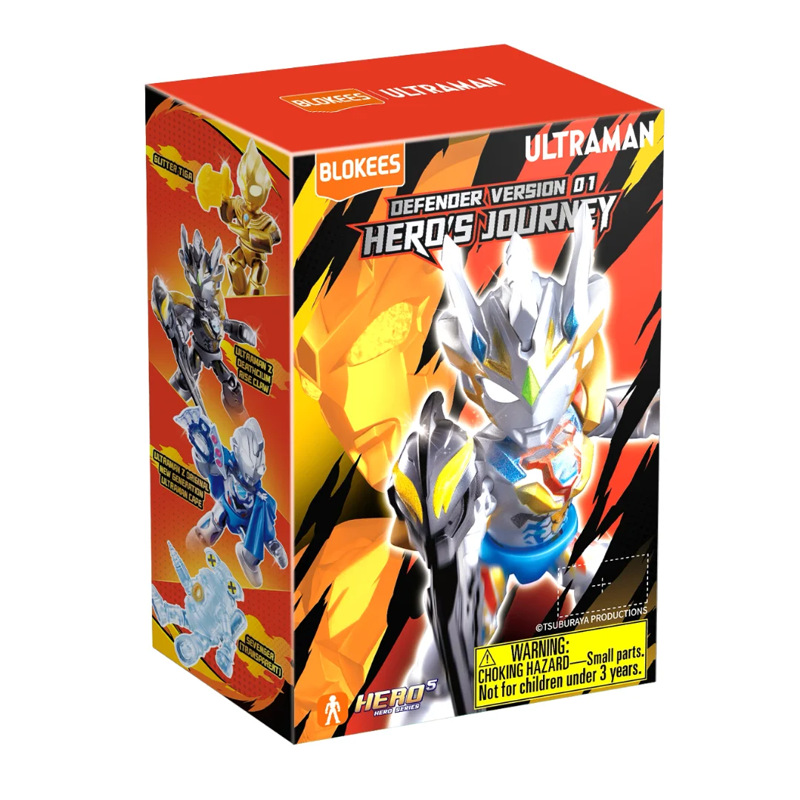 Blokees Mô Hình Ultraman - Ultraman Defender 01-Hero's Journey EU24 (Giao Mẫu Ngẫu Nhiên)