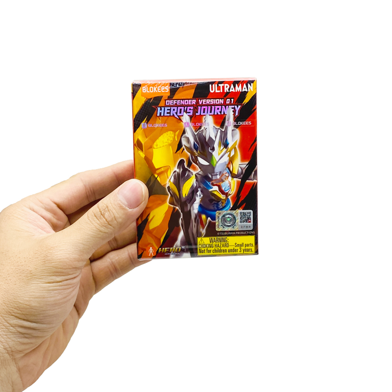 Blokees Mô Hình Ultraman - Ultraman Defender 01-Hero's Journey EU24 (Giao Mẫu Ngẫu Nhiên)