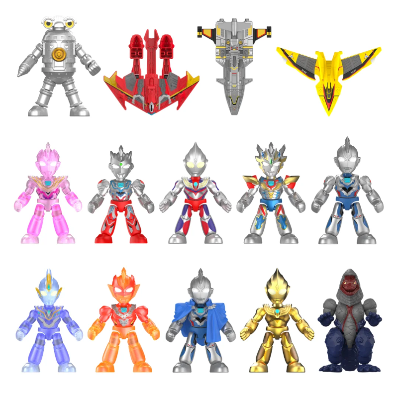 Blokees Mô Hình Ultraman - Ultraman Defender 01-Hero's Journey EU24 (Giao Mẫu Ngẫu Nhiên)