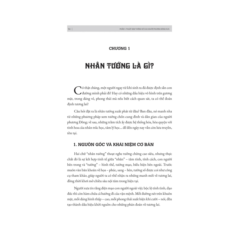 Nhân Tướng Học Ứng Dụng