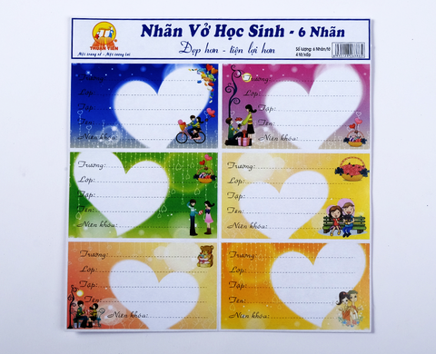 Nhãn Tập 6 Ô Lớn Thuận Tiến