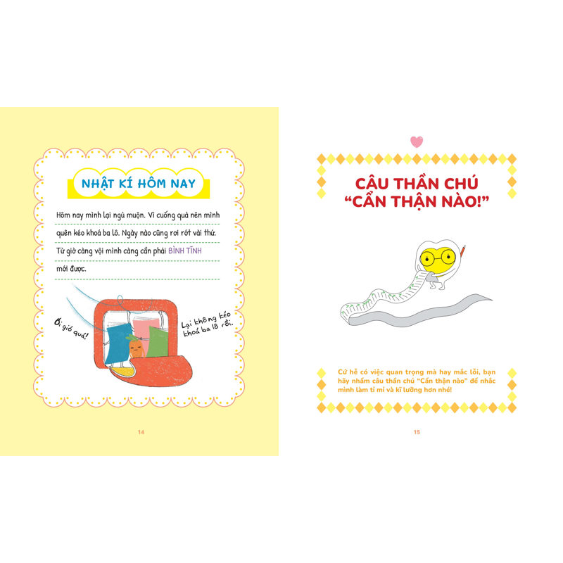 Nhật Kí Rèn Tính Cách: Thần Chú Cho Trái Tim