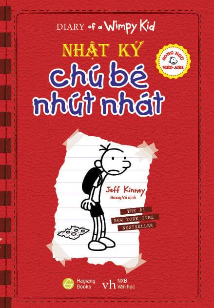 Nhật Ký Chú Bé Nhút Nhát - Tập 1 (Song ngữ Việt-Anh)