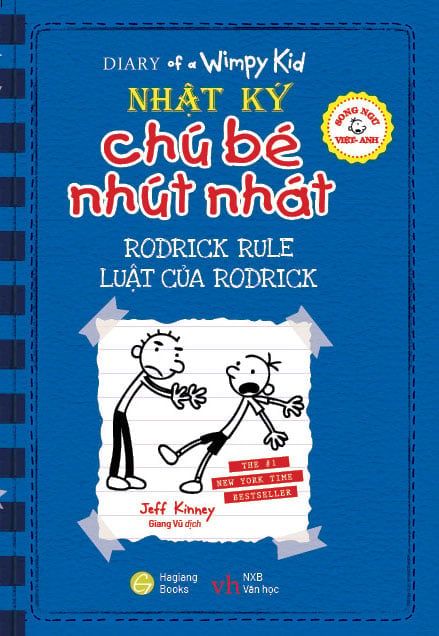 Nhật Ký Chú Bé Nhút Nhát - Tập 2: Luật Của Rodrick (Song ngữ Việt-Anh)