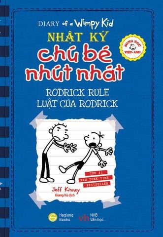 Nhật Ký Chú Bé Nhút Nhát - Tập 2: Luật Của Rodrick (Song ngữ Việt-Anh)