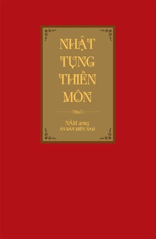 Nhật Tụng Thiền Môn (Tái bản năm 2022)