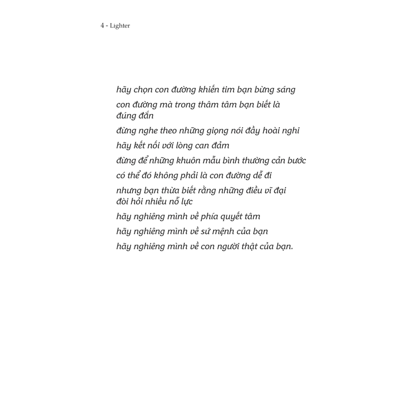 Nhẹ Nhàng Mà Sống