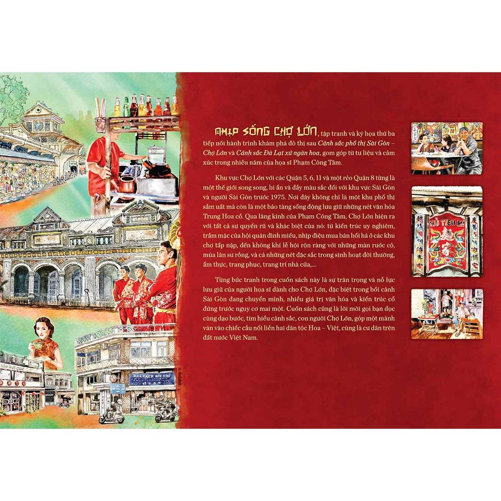Nhịp Sống Chợ Lớn: Tranh Và Ký Họa